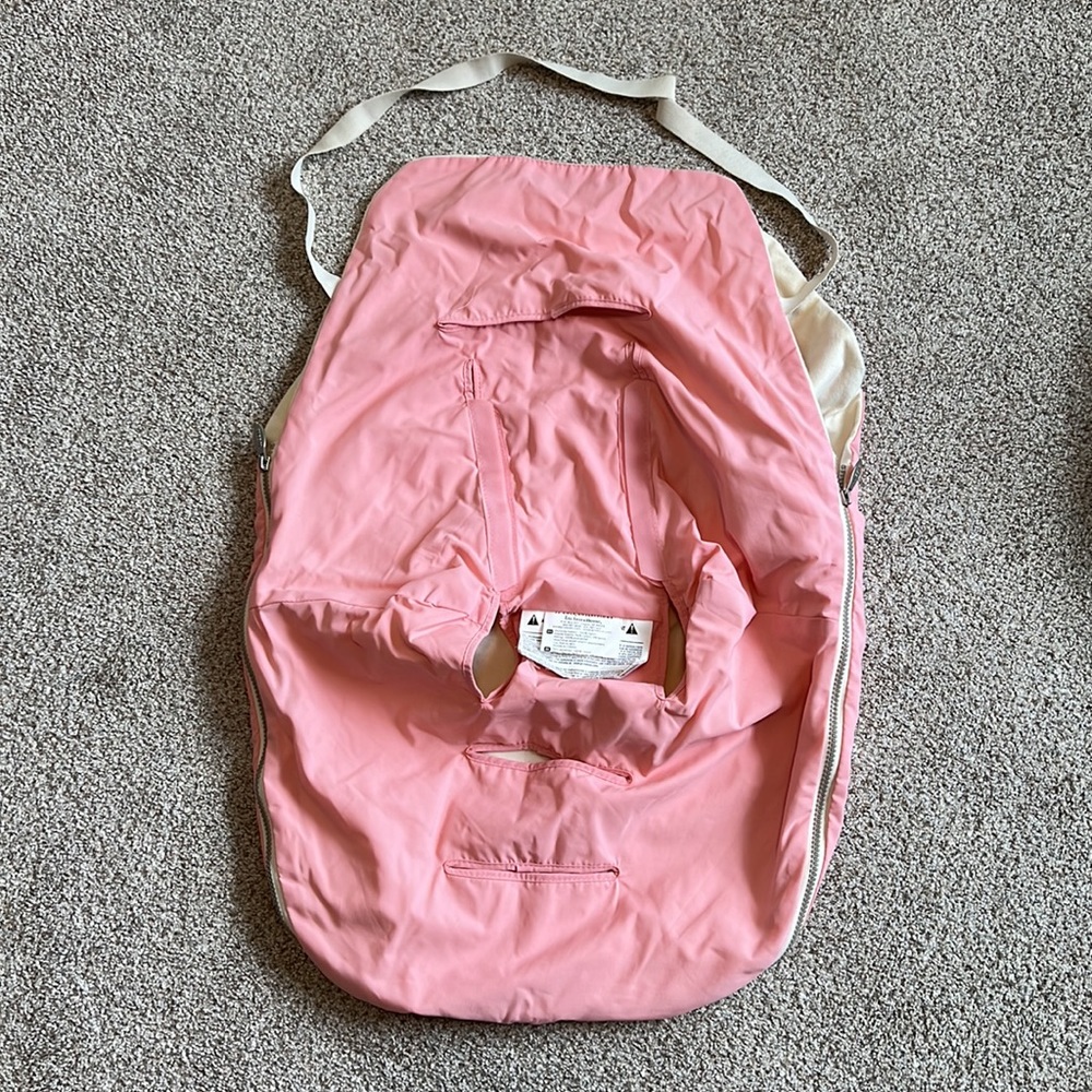 NWT JJ Cole Collections Lite Bundle Me Car seat Cover - Picture 4 of 10